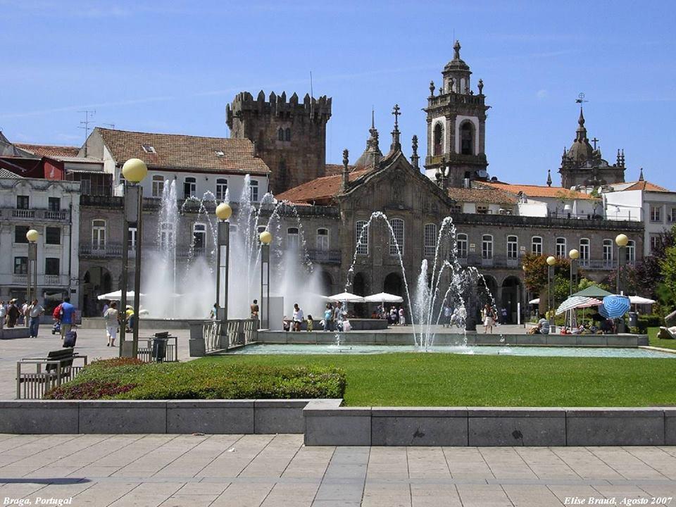 Hotel Dom Vilas Braga Bagian luar foto